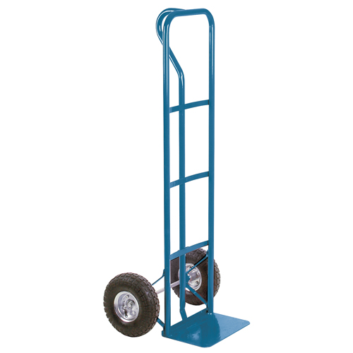 All-Welded Hand Truck, P-Handle Handle, Steel, 51" Height, 600 lbs. Capacity R.M.G. Prévention
