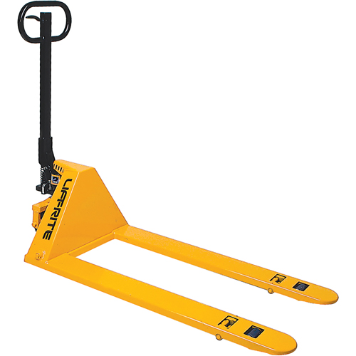 Transpalettes Hydrauliques Lift-Rite &agrave; Profil Bas, 42" lo x 27" la, Capacit&eacute; de 5000 lb R.M.G. Prévention