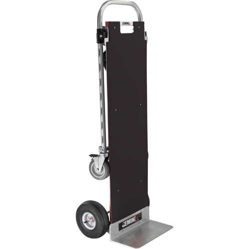 Gemini&reg; XL Convertible Trucks, Aluminum, 1250 lbs. Capacity R.M.G. Prévention
