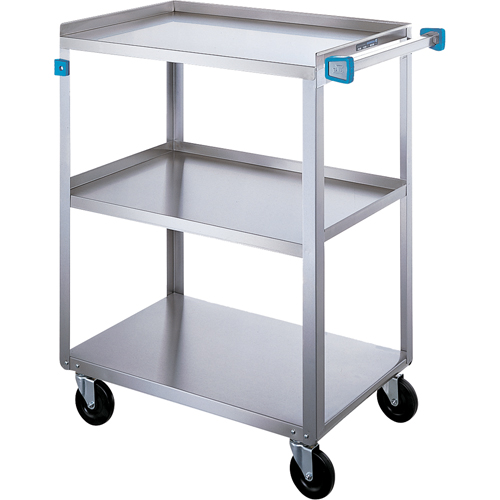 Shelf Cart, 3 Tiers, 18" W x 39" H x 31" D, 500 lbs. Capacity R.M.G. Prévention