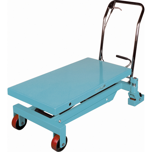 Table &eacute;l&eacute;vatrice robuste &agrave; ciseaux hydraulique, 40" lo x 20-1/8" la, Acier, Capacit&eacute; 2200 lb R.M.G. Prévention