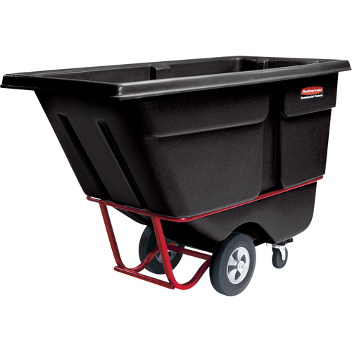 Tilt Truck, Polyethylene, 1 cu. yd., 1250 lbs. Load Capacity R.M.G. Prévention