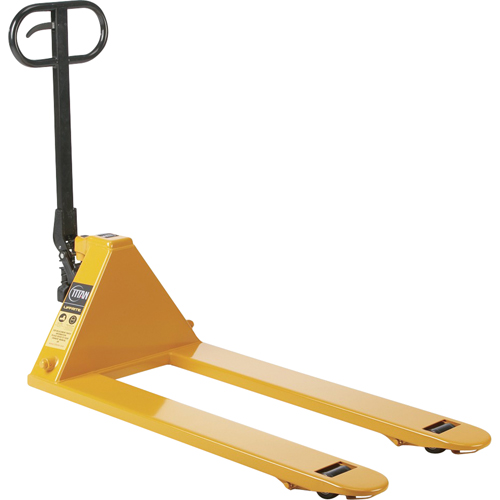 Titan Pallet Trucks, Steel, 48" L x 20.5" W, 5500 lbs. Capacity R.M.G. Prévention