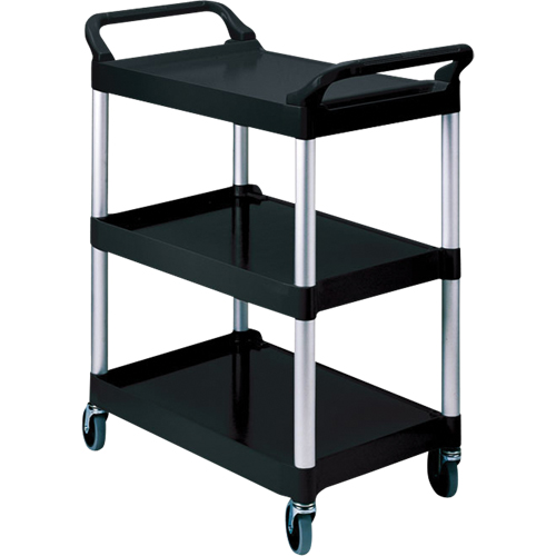 Service Cart, 3 Tiers, 19" x 38" x 34", 200 lbs. Capacity R.M.G. Prévention
