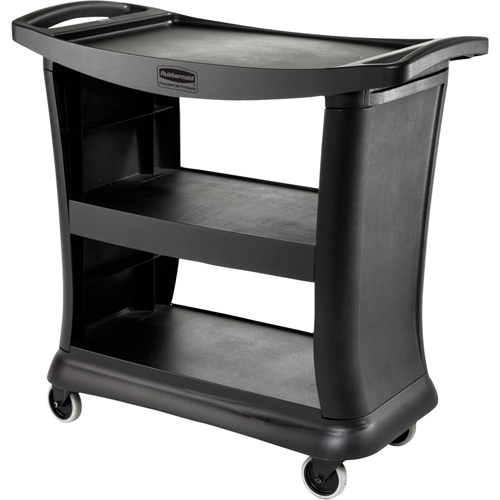 Chariot de service de direction, 3 tiers, 20" x 38" x 39", Capacit&eacute; 300 lb R.M.G. Prévention