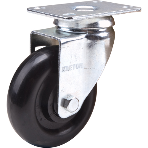 Caster, Swivel, 4" (101.6 mm), Polyolefin, 250 lbs. (113 kg.) R.M.G. Prévention