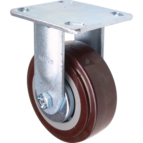 Roulette, Fixe, 5" (127 mm), Polyur&eacute;thane, 650 lb (294 kg) R.M.G. Prévention