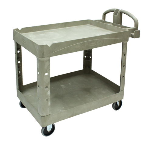 Chariot utilitaire robuste - 4520-88, 2 tiers, 25-1/4" x 39" x 44", Capacit&eacute; 500 lb R.M.G. Prévention