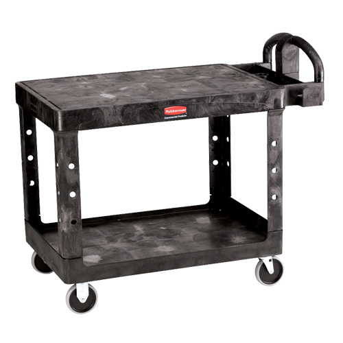 Flat Shelf Heavy Duty Utility Cart - 4525-00, 2 Tiers, 25-7/8" x 33-3/10" x 43-9/10", 500 lbs. Capacity R.M.G. Prévention