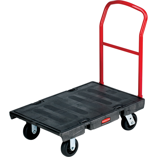 Heavy-Duty Platform Truck, 36" L x 24" W, 2000 lbs. Cap., Polyolefin Wheels R.M.G. Prévention