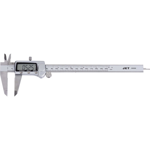 JEDC-8 Compas d'&eacute;paisseur num&eacute;rique, 0" - 8" (0 mm - 200 mm) gamme de mesure R.M.G. Prévention
