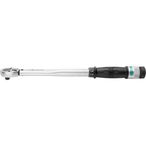JTW-3880 Torque Wrench, Click, 3/8" Square Drive, 15 - 80 ft/lbs. R.M.G. Prévention