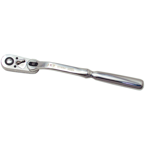 Cl&eacute; &agrave; rochet avec t&ecirc;te articul&eacute;e HSR-3800, Prise de 3/8", Poign&eacute;e Ergonomique R.M.G. Prévention