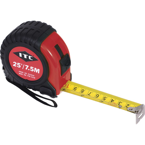 ITM-425R Tape Measure, 1" x 25' R.M.G. Prévention