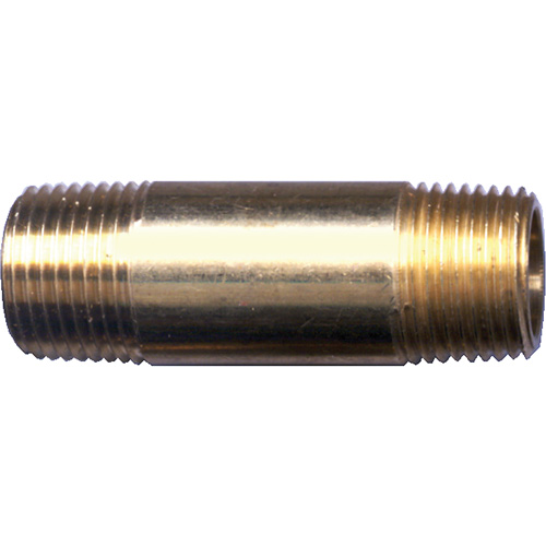 Mamelon long, Laiton, 1/4", NPT R.M.G. Prévention