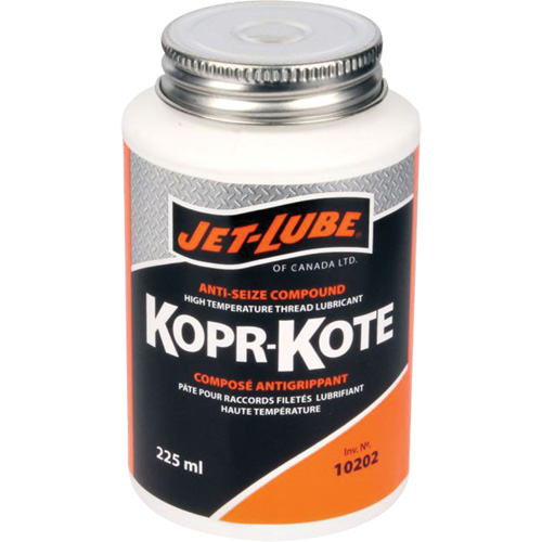 Compos&eacute; pour les colliers de forage et joints doutillage sur les chantiers p&eacute;trolif&egrave;res Kopr-Kote, 225 ml, Canette &agrave; dessus brosse, 450°F (232°C) Temp max. R.M.G. Prévention