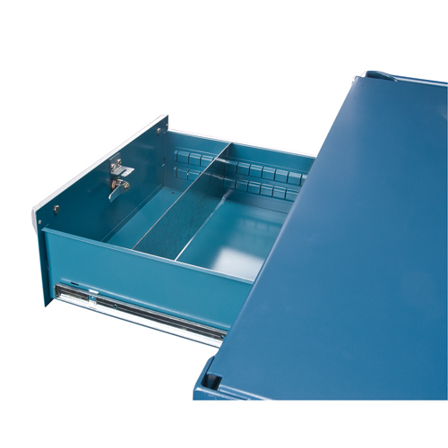 Mobile Service Cart, 2 Tiers, 24" W x 57" H x 40" D, 1200 lbs. Capacity R.M.G. Prévention