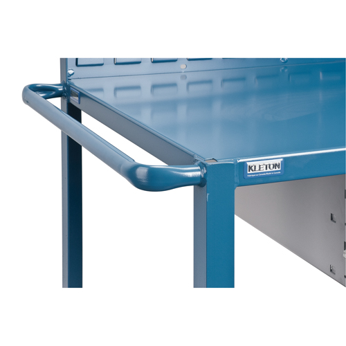 Mobile Service Cart, 2 Tiers, 24" W x 57" H x 40" D, 1200 lbs. Capacity R.M.G. Prévention