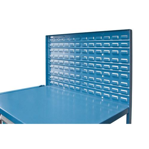 Mobile Service Cart, 2 Tiers, 24" W x 57" H x 40" D, 1200 lbs. Capacity R.M.G. Prévention