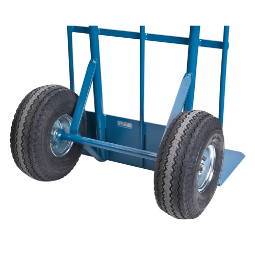 Load Retention Hand Truck, Dual Handle, Steel, 53" Height, 600 lbs. Capacity R.M.G. Prévention