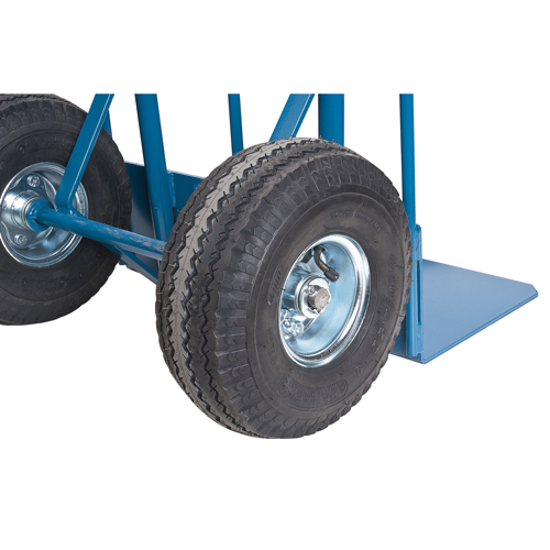 Load Retention Hand Truck, Dual Handle, Steel, 53" Height, 600 lbs. Capacity R.M.G. Prévention