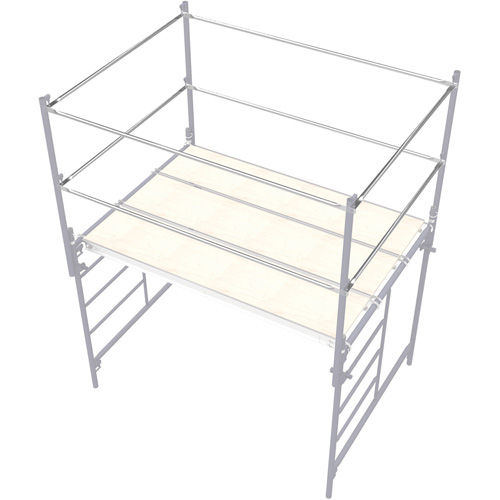 Accessoires pour &eacute;chafaudage - Barre de retenue, Barre de retenue, 2" la x 30" h R.M.G. Prévention