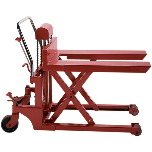 Scissor Pallet Lifter, 44" L x 27" W, Steel, 1100 lbs. Capacity R.M.G. Prévention