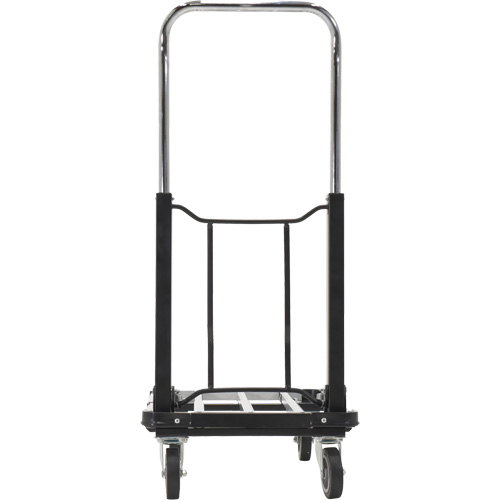 Fold-Up Platform Truck, Stainless Steel, 300 lbs., 28" L x 16" W, 33-1/2" High R.M.G. Prévention