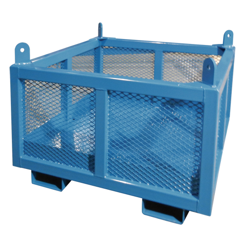 Panier de manutention, 24" ha x 48" la x 48" p, Capacit&eacute; de 2000 lb R.M.G. Prévention