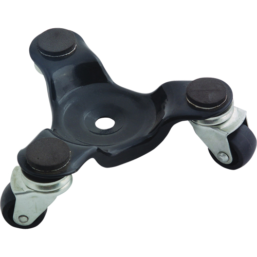 Leg Dolly, 200 lbs. Capacity, Steel Frame, 2.45" H R.M.G. Prévention