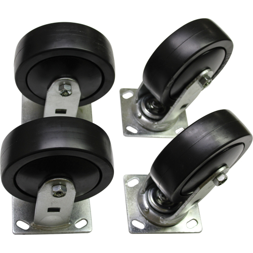 Self Dumping Hopper - Caster Set R.M.G. Prévention