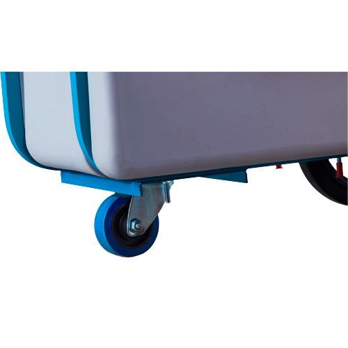 Tilt Truck, Polyethylene, 0.625 cu. yd., 850 lbs. Load Capacity R.M.G. Prévention