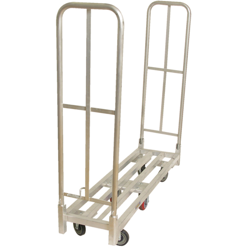 U-Boat Platform Truck, 59-1/2" L x 16" W, 1750 lbs. Capacity, Polyurethane Casters R.M.G. Prévention