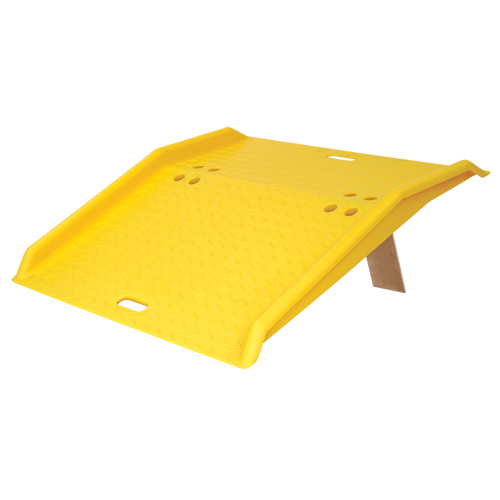 Portable Poly Hand Truck Dock Plate, 750 lbs. Load Capacity, 36" L x 35" W x 5" H R.M.G. Prévention