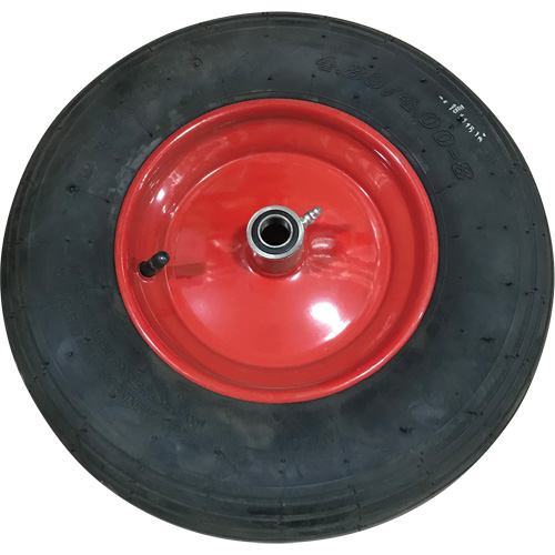 Pneumatic Wheel, 16" (406.4 mm), 575 lbs. (260 kg.) Capacity R.M.G. Prévention
