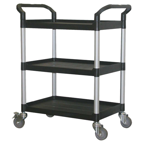 Chariot utilitaire, 3 tiers, 33-1/2" x 39-3/8" x 19", Capacit&eacute; 300 lb R.M.G. Prévention
