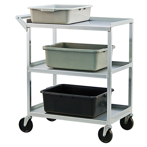 Chariot utilitaire, 3 Tiers, 18-1/2" la x 39" h x 32-1/2" p, Capacit&eacute; 350 lb R.M.G. Prévention