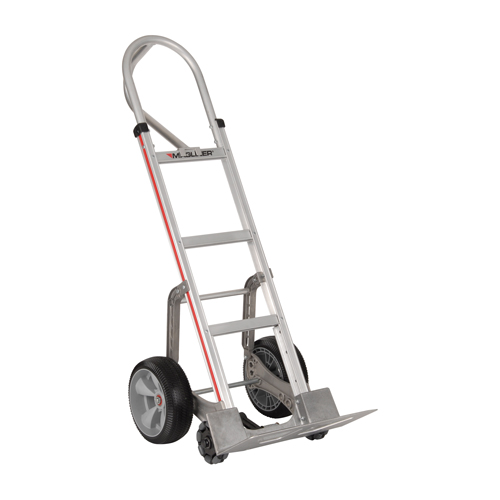 Self-Stabilizing Hand Truck, P-Handle Handle, Aluminum, 55'' Height, 500 lbs. Capacity R.M.G. Prévention
