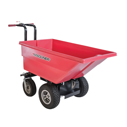 Motorized Tilt Truck, 6 pi³ Capacity, 40" H x 25" W x 56" D R.M.G. Prévention