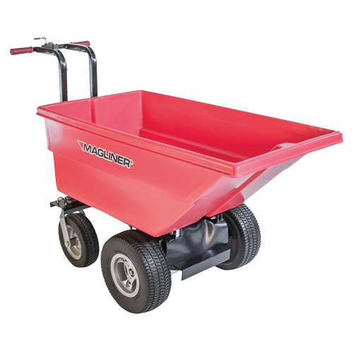Motorized Tilt Truck, 6 pi³ Capacity, 40" H x 25" W x 56" D R.M.G. Prévention