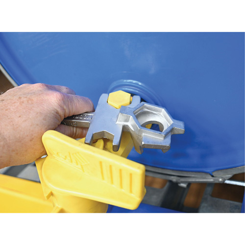 Drum Wrench, 3/4"/2" Opening, 9-1/2" Handle, Stainless Steel R.M.G. Prévention