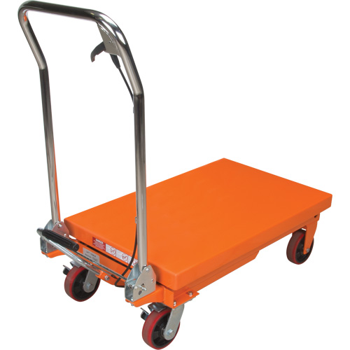 Hydraulic Scissor Lift Table, 32" L x 19-3/4" W, Steel, 660 lbs. Capacity R.M.G. Prévention