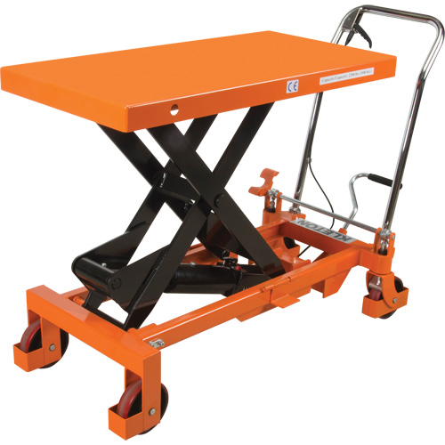 Hydraulic Scissor Lift Table, 40" L x 20 " W, Steel, 2200 lbs. Capacity R.M.G. Prévention