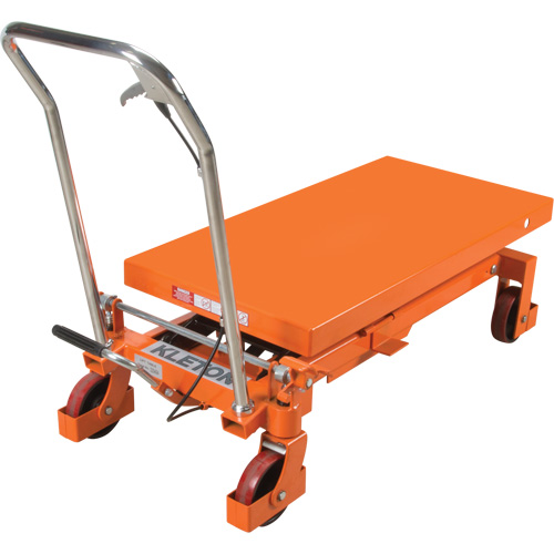 Hydraulic Scissor Lift Table, 40" L x 20 " W, Steel, 2200 lbs. Capacity R.M.G. Prévention