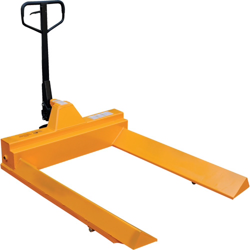 Roll Pallet Truck, Steel, 48" L x 7.5" W, 4000 lbs. Capacity R.M.G. Prévention