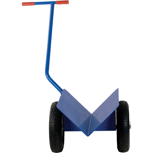 Chariot avec cannelure en V pour le transport des tuyaux R.M.G. Prévention