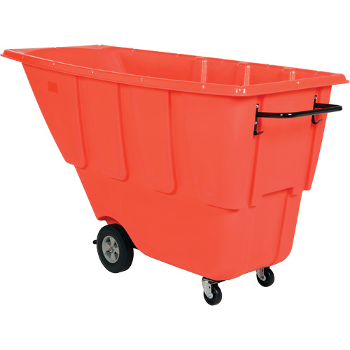 Tilt Truck, Polyethylene, 0.5 cu. yd., 450 lbs. Load Capacity R.M.G. Prévention
