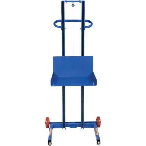 Low Profile Lite Load Lift, Hand Winch Operated, 400 lbs. Capacity, 55" Max Lift R.M.G. Prévention