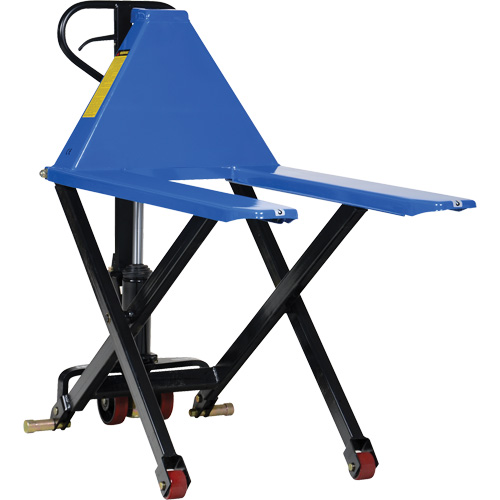 Hydraulic & Manual Skid Scissor Lift, 47" L x 27" W, Steel, 2200 lbs. Capacity R.M.G. Prévention