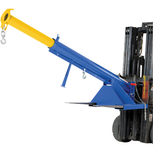 Orbit Boom Telescoping Forklift Crane R.M.G. Prévention